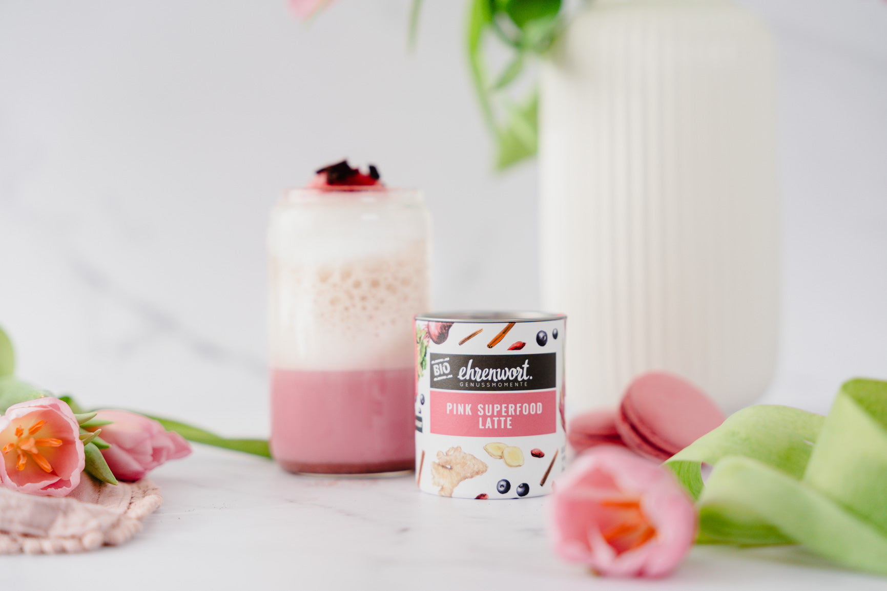 Pink Superfood Latte