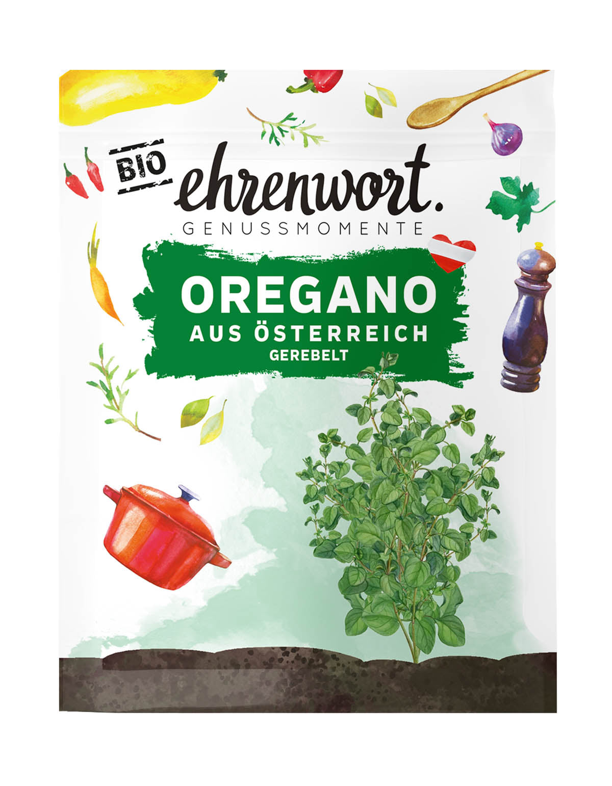 BIO Oregano aus Österreich gerebelt Briefchen