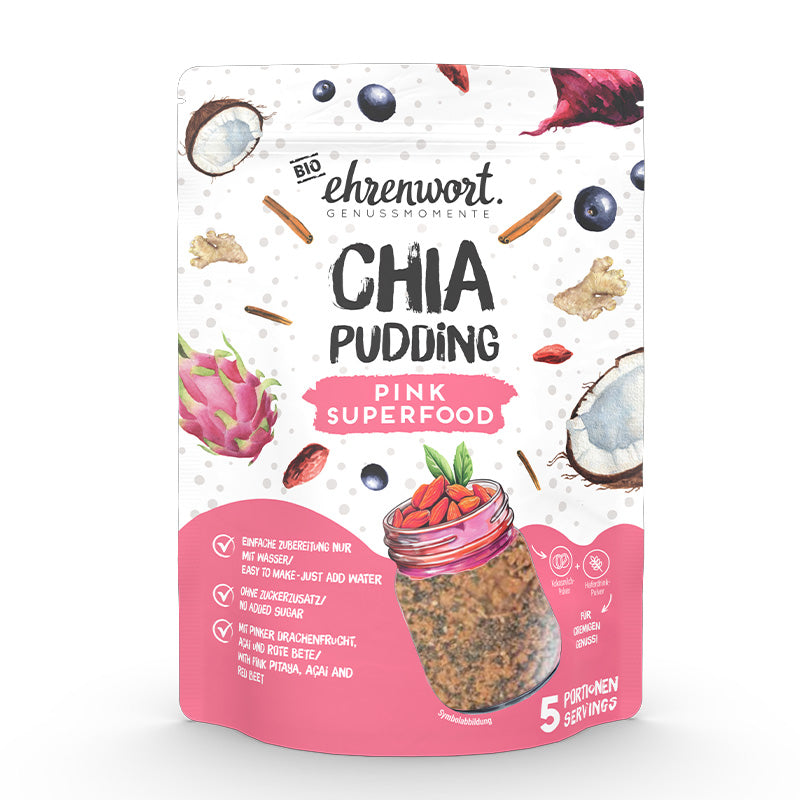 ehrenwort Pink Superfood Chia Pudding Produktabbildung