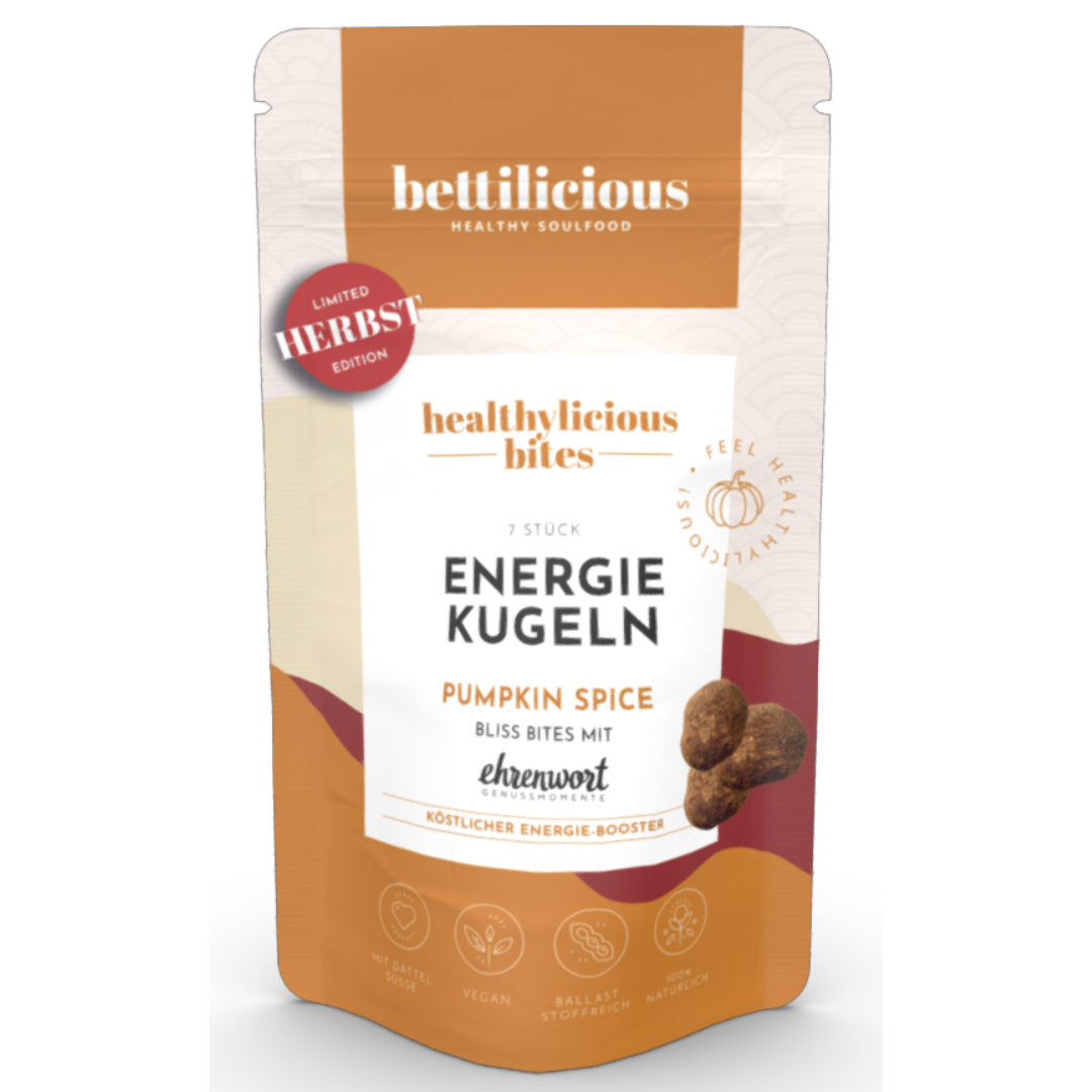 ehrenwort. x bettilicious Pumpkin Spice Bliss Balls
