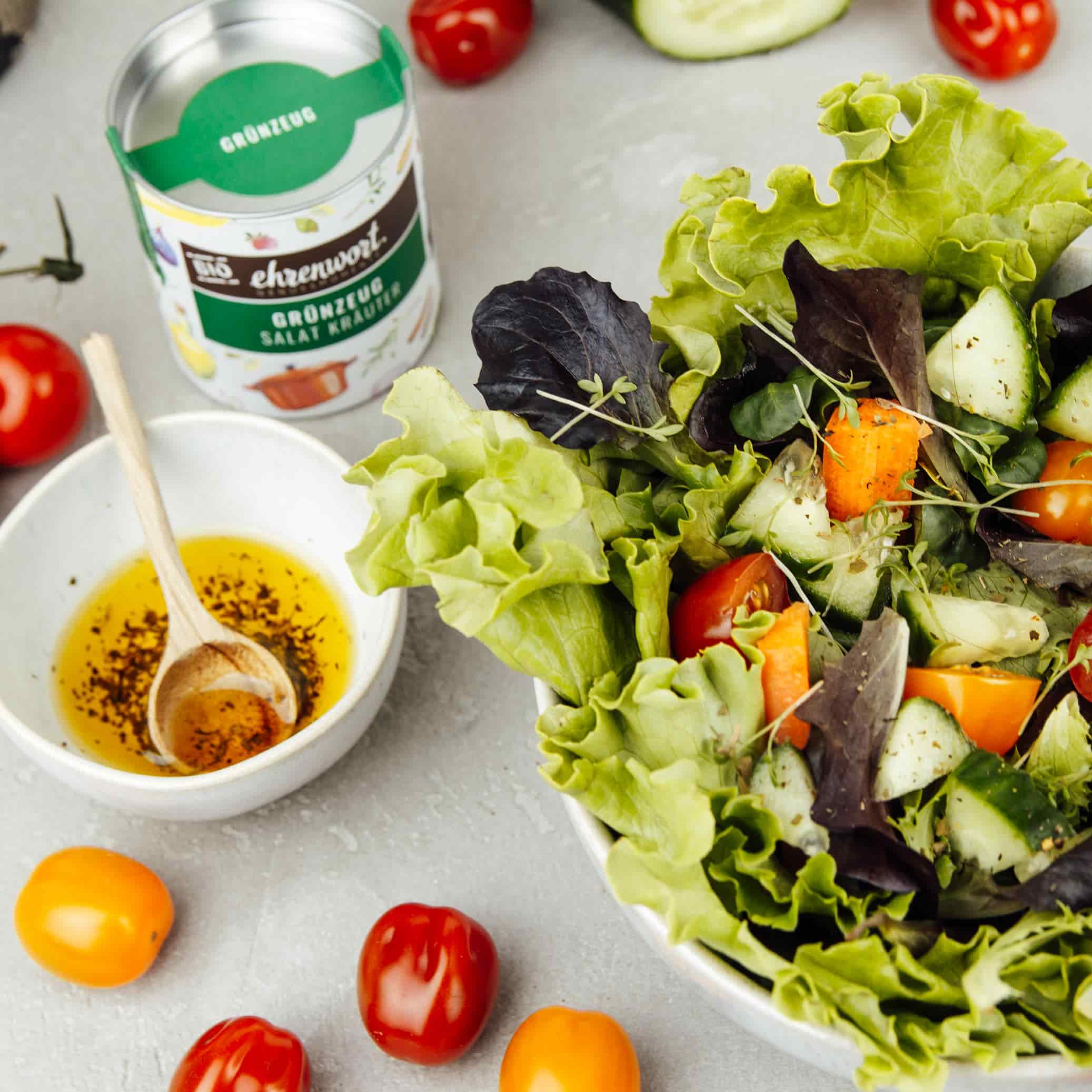 ehrenwort Grünzeug Salatkräuter Mood