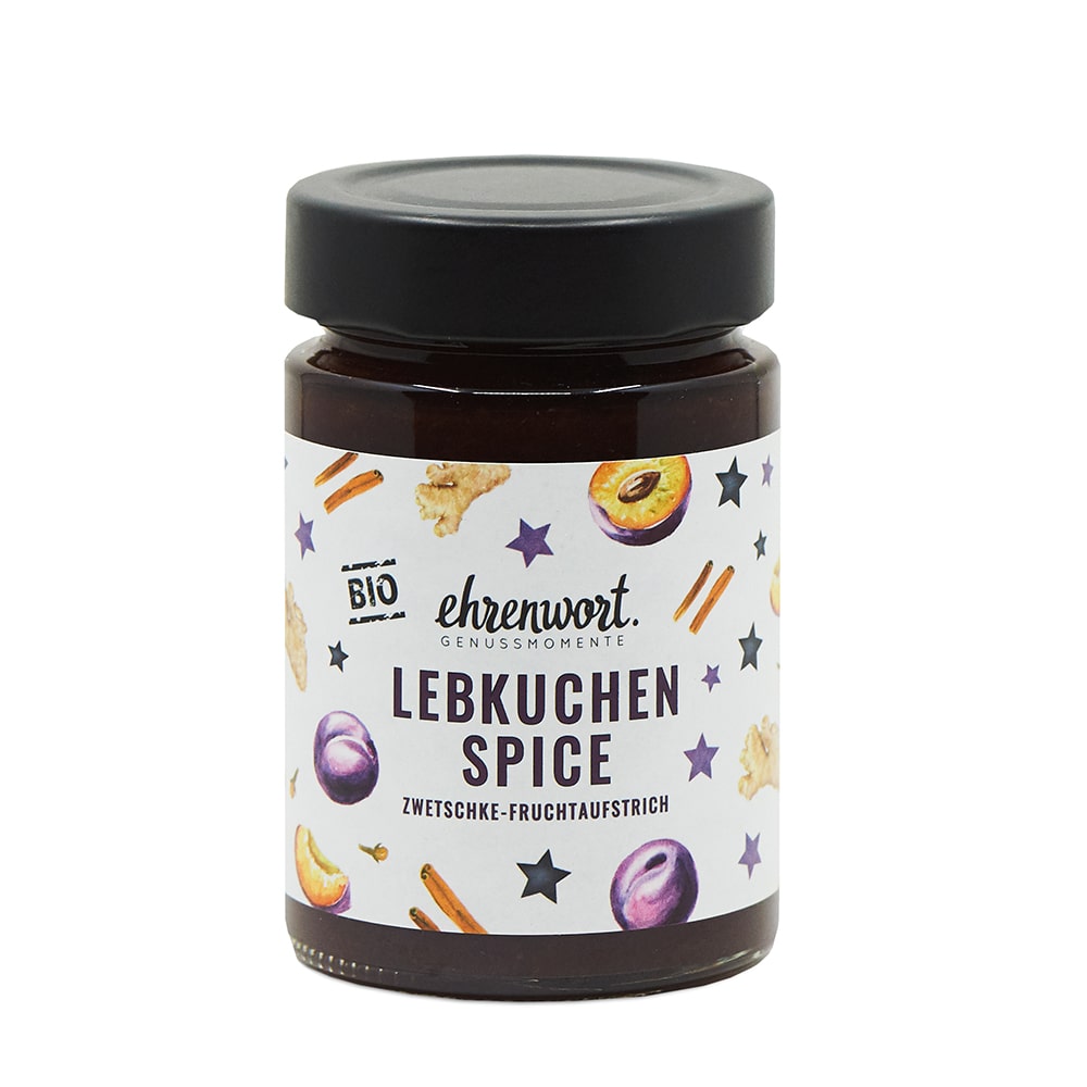 ehrenwort Lebkuchen Spice Zwetschke-Aufstrich